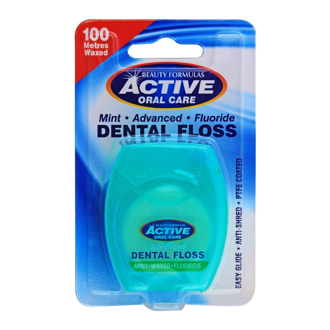 ACTIVE MINT-WAXED FLOSS 100M